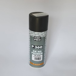 Spray Auto Body Filler Fuller Primer 2K HS- Negru