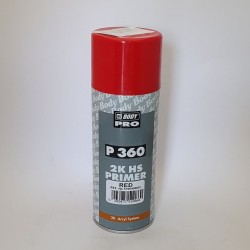 Spray Auto Body Filler Fuller Primer 2K HS- rosu