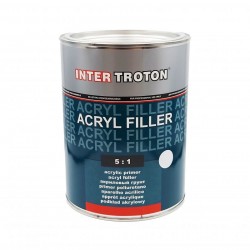 Intertroton filler acrilic HS cu intaritor 5:1 alb 3 L