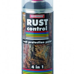 Intertroton spray rust control 4 in 1 RAL 9005 negru 400 ml