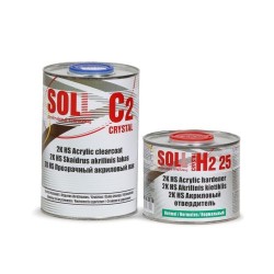 Soll Lac acrilic 2K-HS 2:1 SOLL C2 cu intaritor normal H2 25; 1,5 L