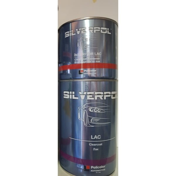 Lac Auto cu Intaritor Policolor Silverpol Set