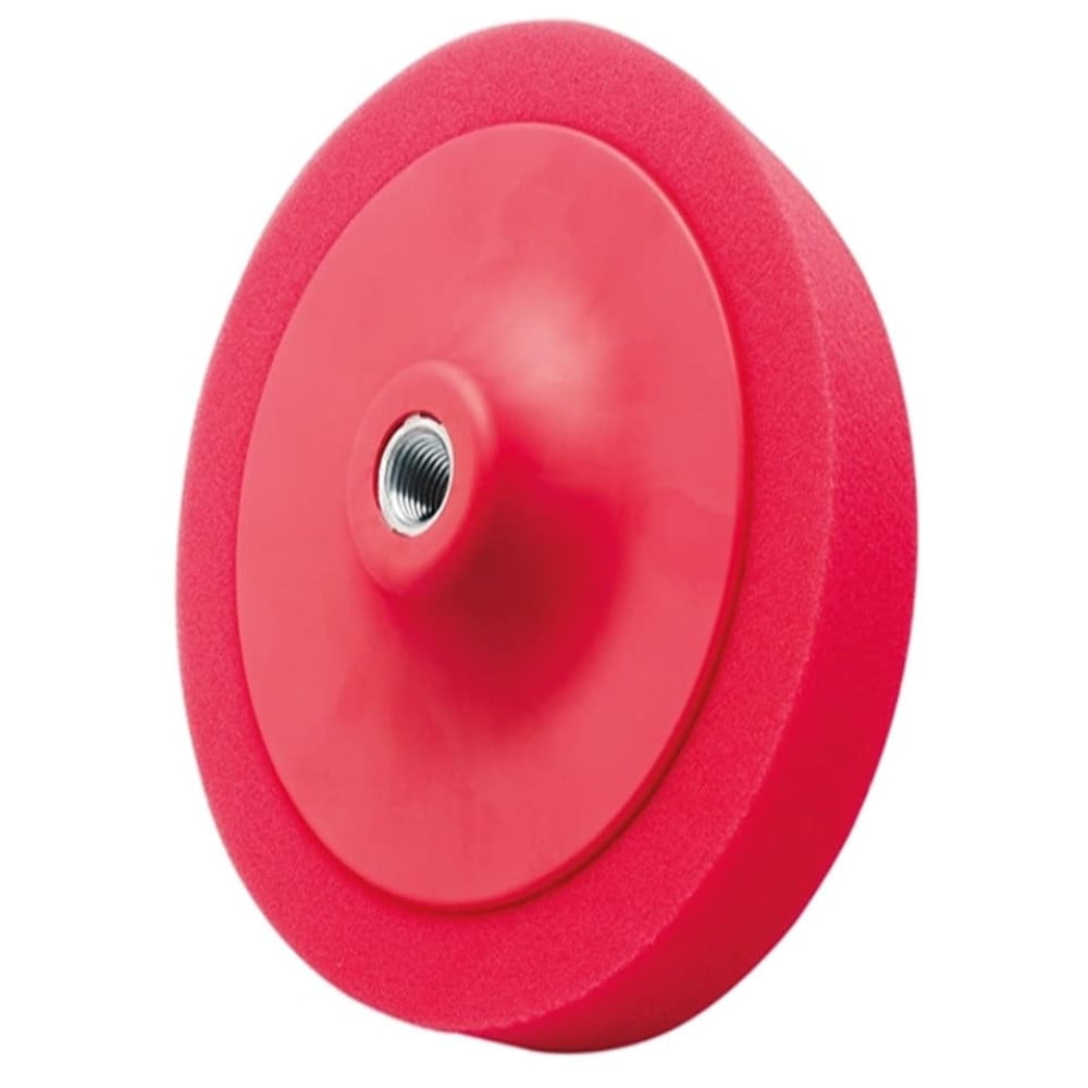44425 Burete rosu moale cu taler Flexipads red ultrasoft polishing - imagine 1