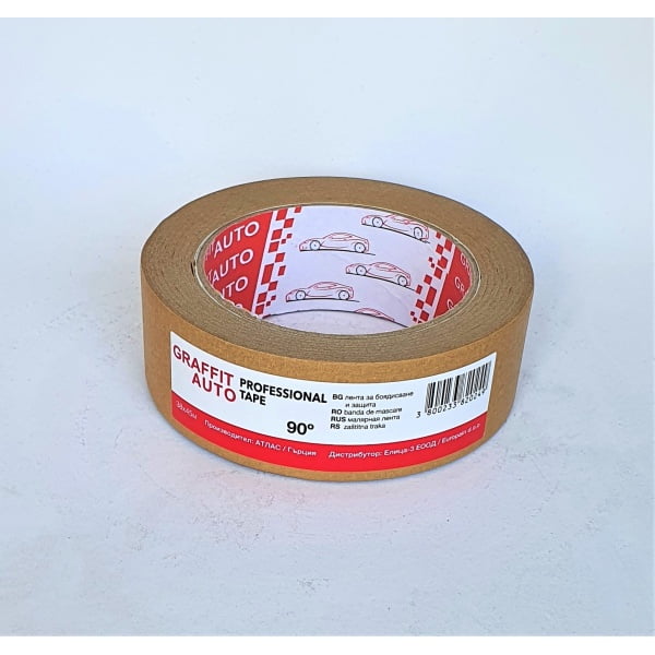 Banda mascare hartie, Graffit Auto, 38mm