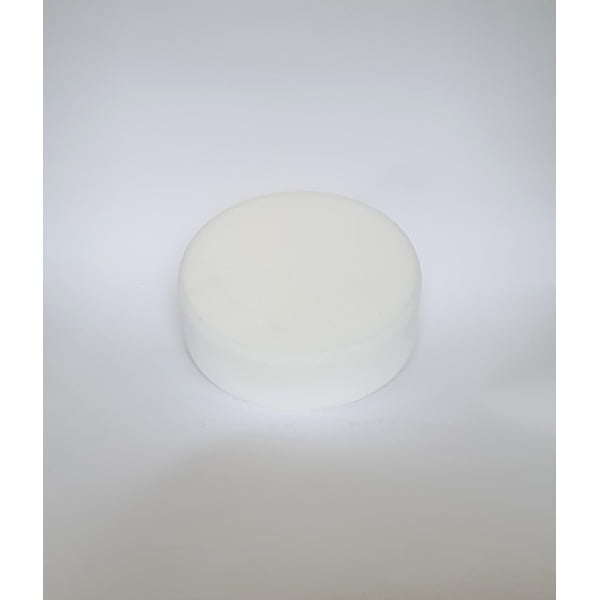 Burete Polish, alb,abraziv cu velcro, arici, scai, diametru 150mm