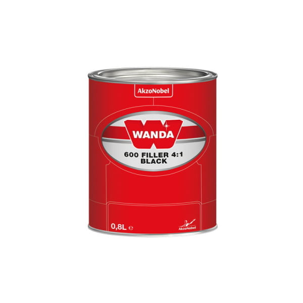 Wanda filler 600 negru 4:1 0,8 L