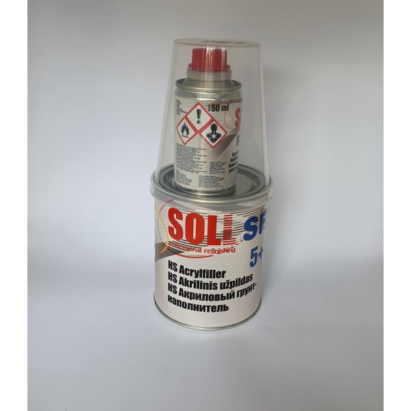 Vopsea Intermediara Filler Fuller Soll 2K-set