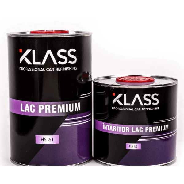 Lac acrilic Klass Premium HS cu intaritor, 1.5L