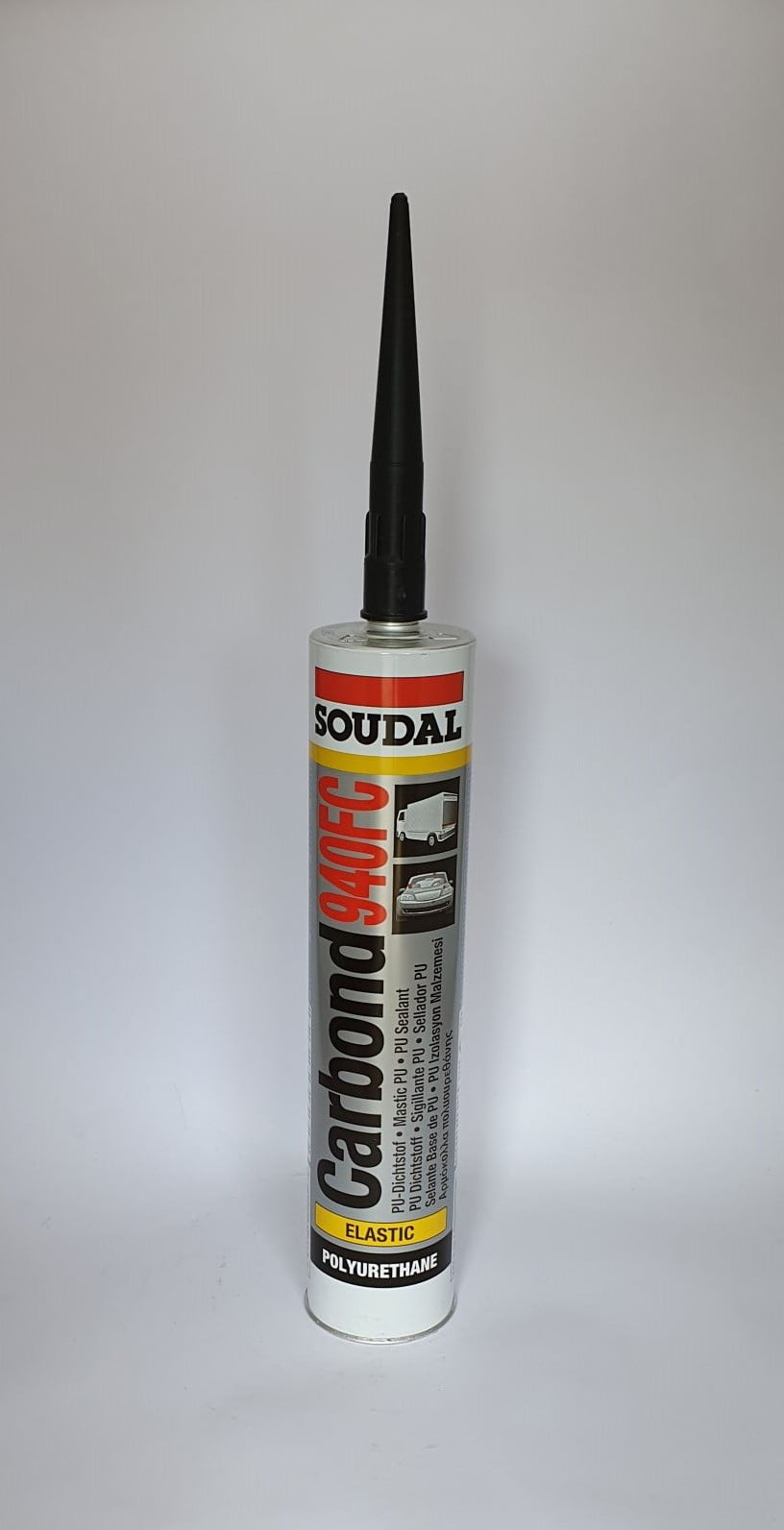 Mastic-Soudal-Carbound-940FC-negru Mastic auto poliuretanic,elastic,Soudal,Carbond,940FC,negru - imagine 1