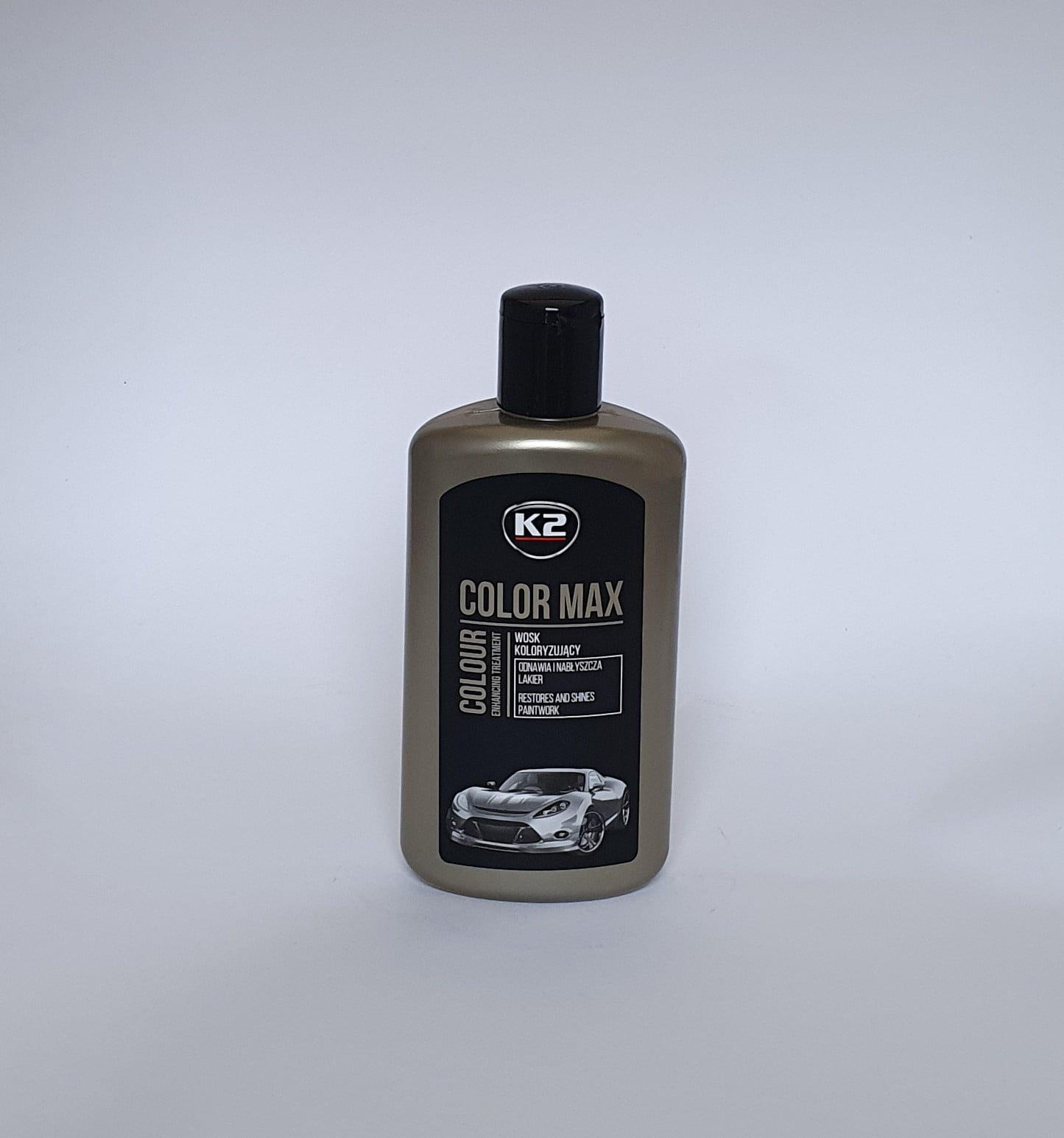 Polish-la-culoare-negru-K2-200ml Polish auto la culoare, negru, K2, 200ml - imagine 1