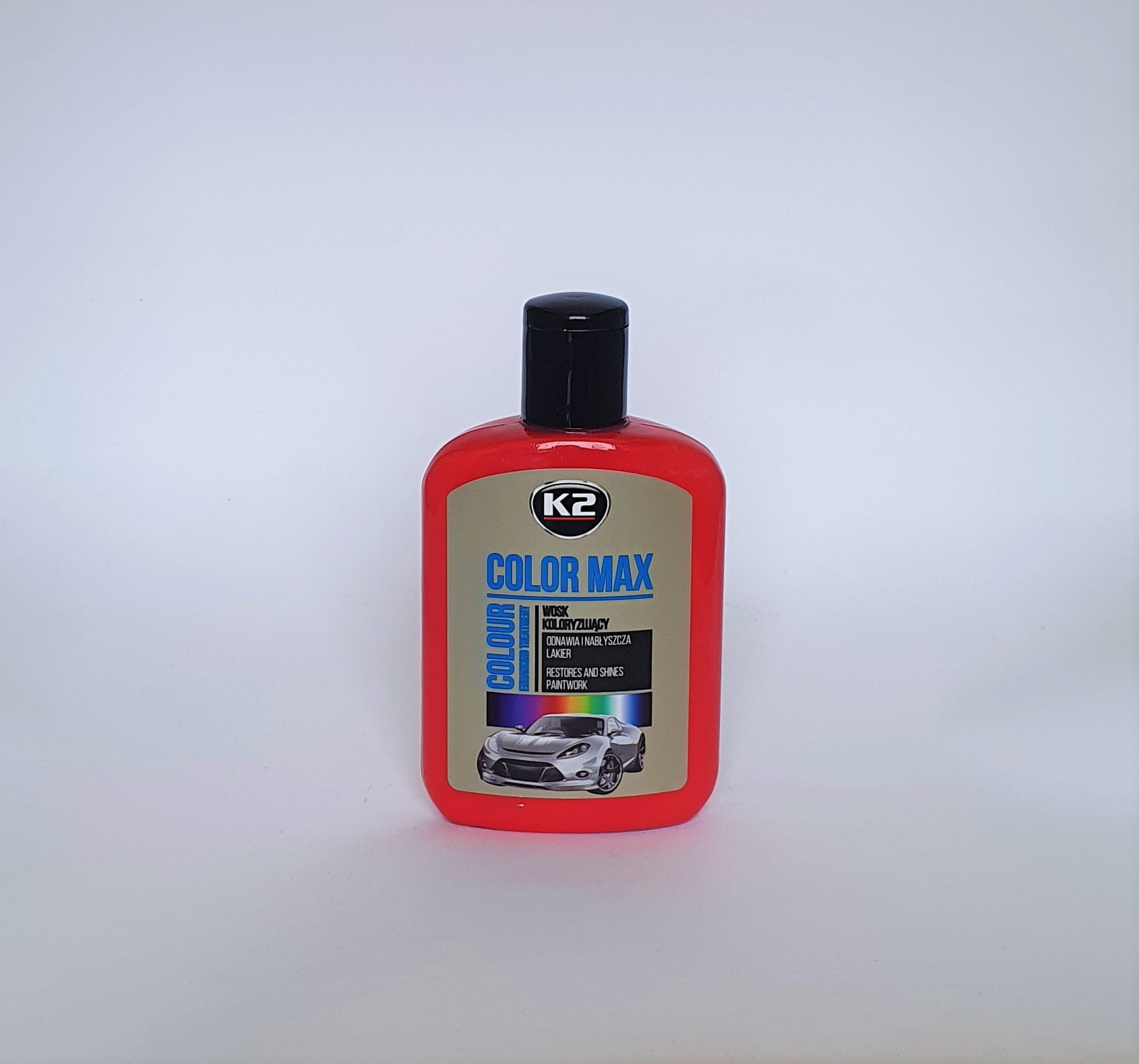 Polish-la-culoare-rosu-K2-200ml Polish auto la culoare, rosu, K2, 200ml - imagine 1