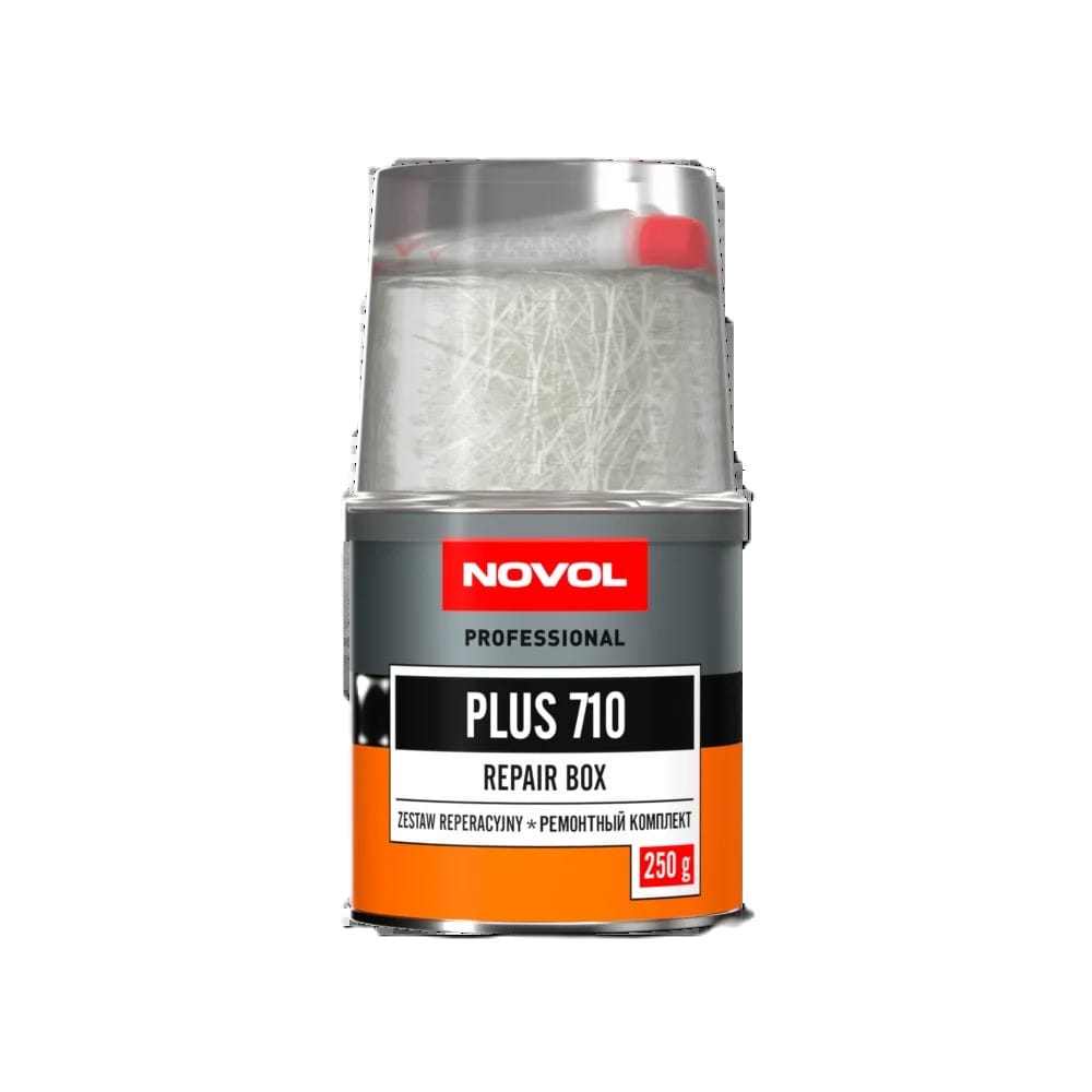 Set repratie Novol 250gr Set Reparatie Fibra Sticla 250 Gr Novol - imagine 1