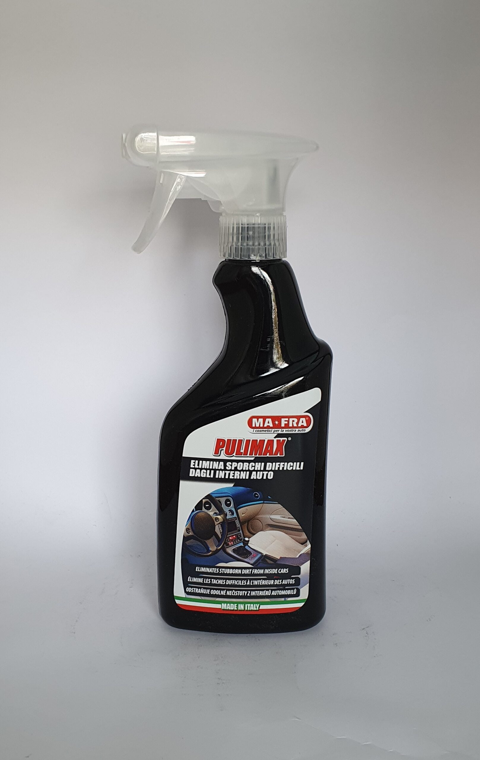 Solutie-curatat-tapiterie-Pulimax-Ma-Fra Solutie curatat interiorul auto, Pulimax, Ma-Fra,0.5L - imagine 1