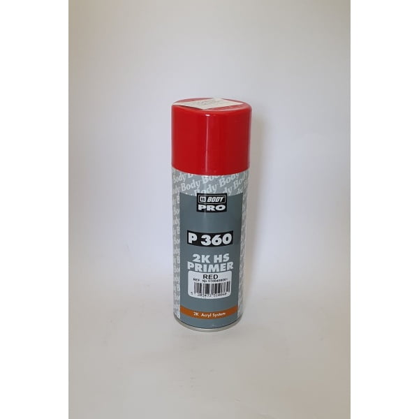 Spray Auto Body Filler Fuller Primer 2K HS- rosu
