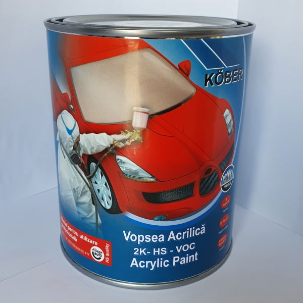 Vopsea auto Kober 2K 1L, Diamond White, Ford