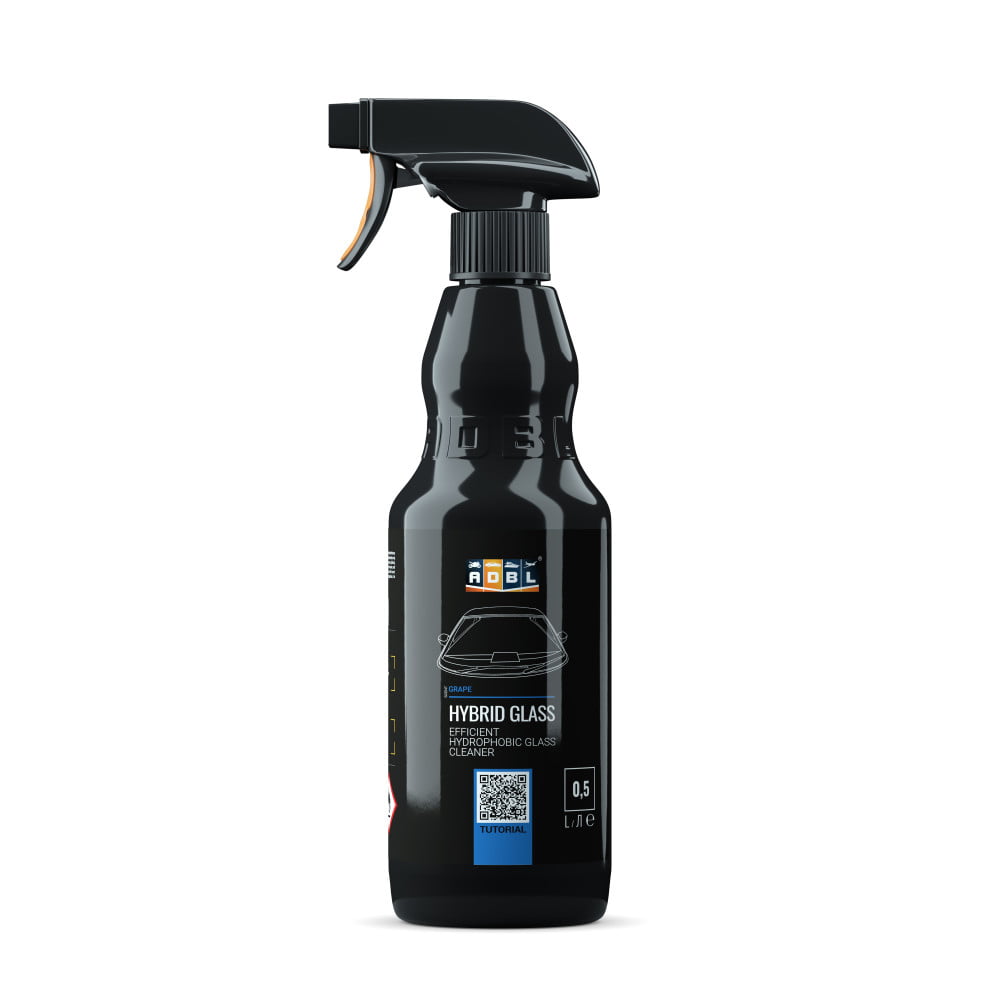 adbl_hybrid_glass_solu_ie_eficient_pentru_cur_area_geamurilor_cu_efect_hidrofob_0.5l Solutie curatare sticla cu efect hidrofob Adbl Hybrid Glass 500ml - imagine 1