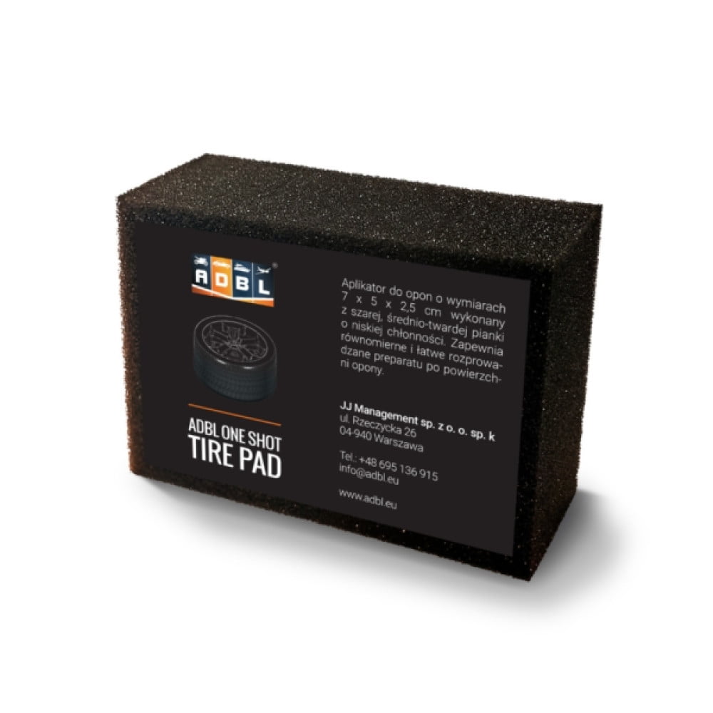 adbl_one_shot_tire_pad_aplicator_anvelope_aplicator_dressing Aplicator dressing anvelope Adbl One Shot Tire Pad - imagine 1