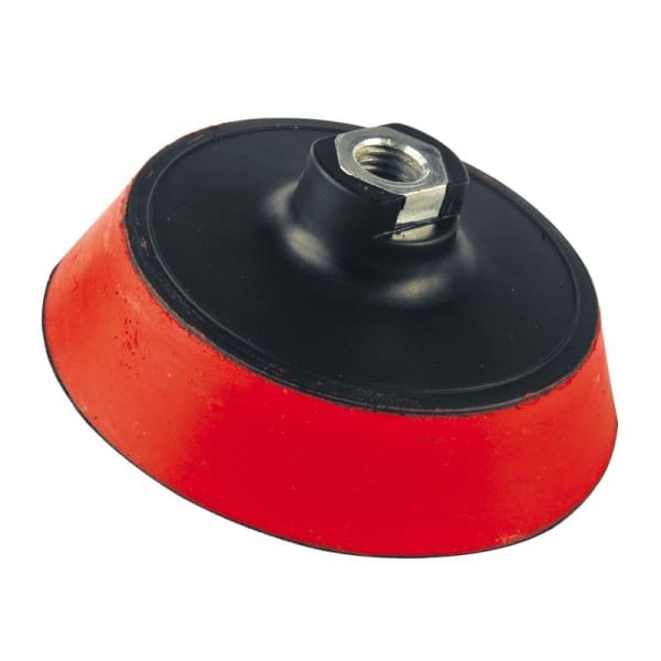 Brayt disc polisat soft rosu cu scai M14 120 mm