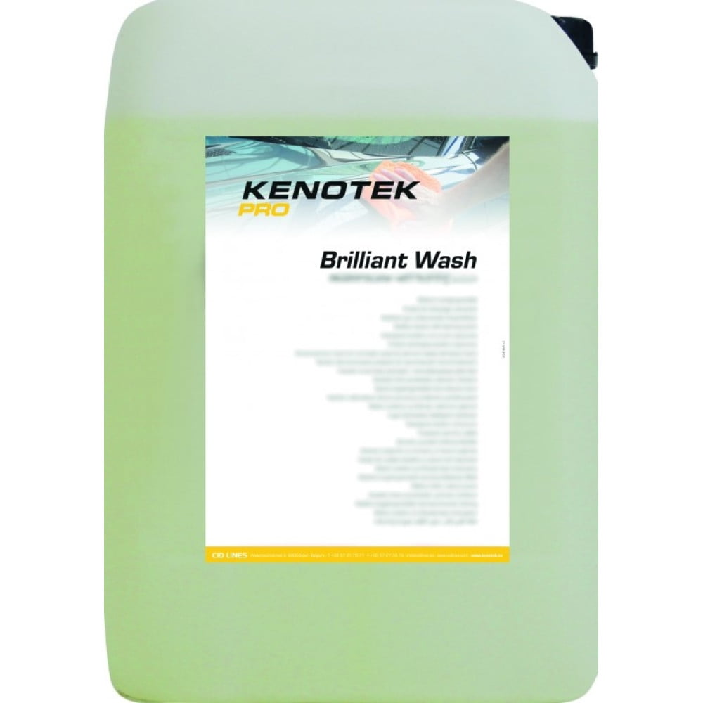 brilliant_wash Sampon auto cu efect de ceara Kenotek Brilliant Wash Shampoo, 5L - imagine 1