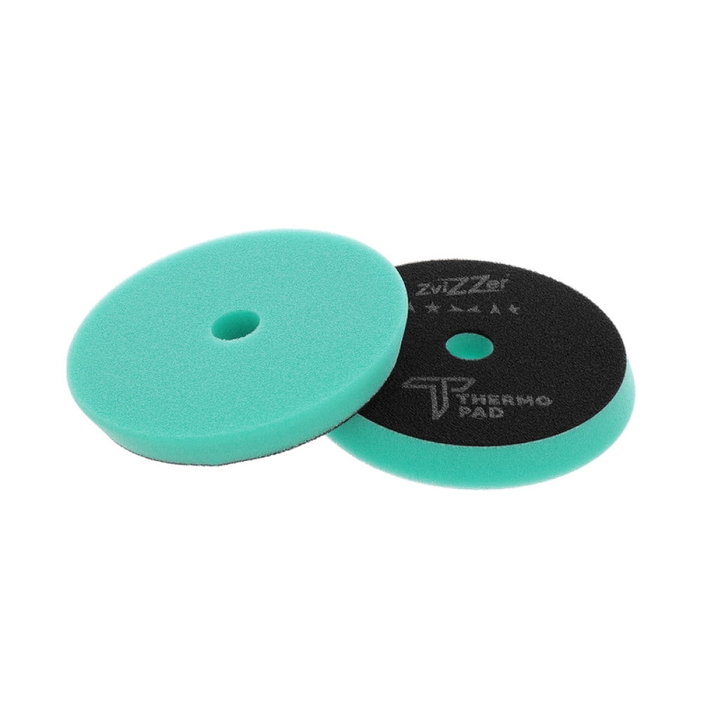 burete_polish_dur_pentru_orbitala_zvizzer_thermo_pad_verde_135_mm_carhub Burete polish dur pentru orbitala Zvizzer Thermo Pad, verde, 135/20 mm - imagine 1