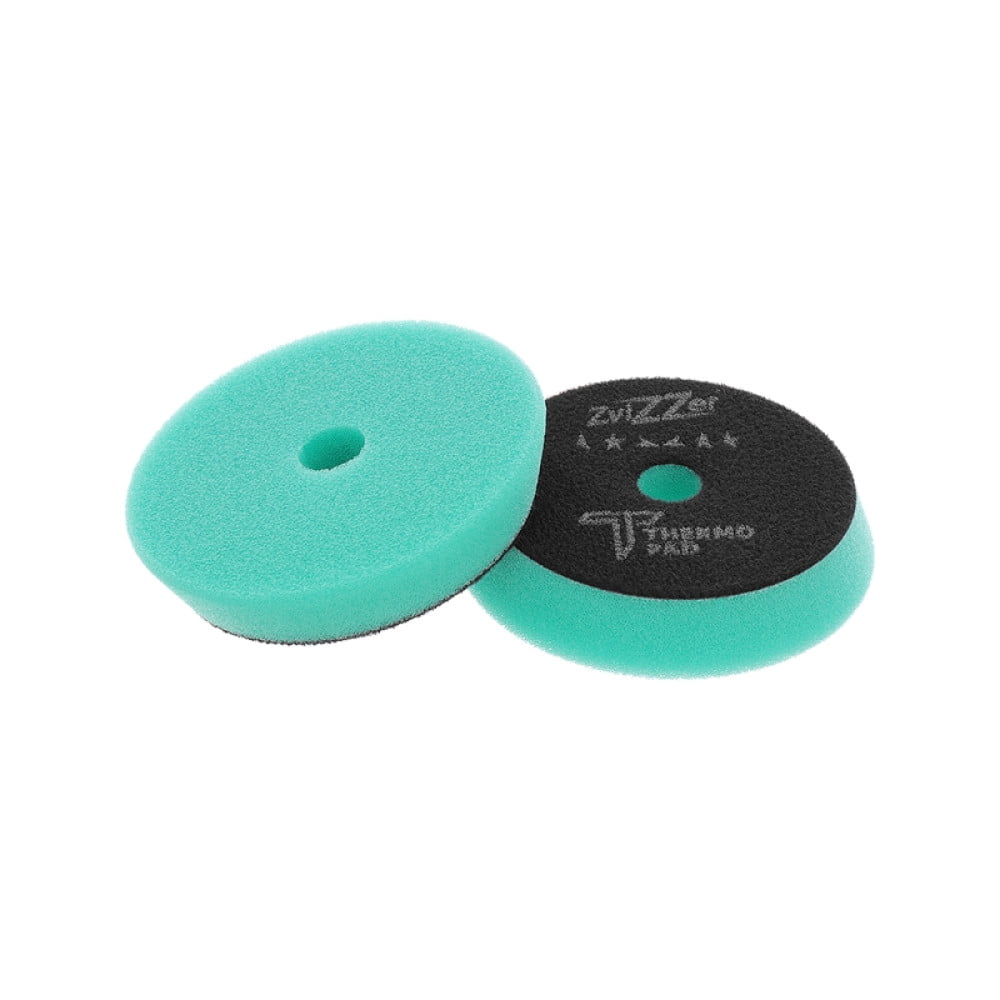burete_polish_dur_pentru_orbitala_zvizzer_thermo_pad_verde_90_mm_carhub Burete polish dur pentru orbitala Zvizzer Thermo Pad, verde, 90/20 mm - imagine 1