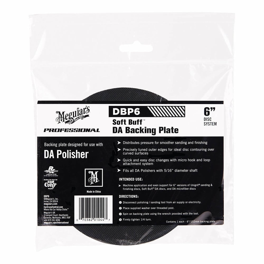 dbp6 Taler masina de polishat - DA Backing Plate 6" Meguiar's DBP6 - imagine 1