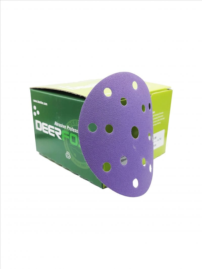 deerfos-disc-ceramic-velcro-150-mm-15-holes-p60-13968-1-1656070385 DEERFOS Disc ceramic velcro 150 mm 15 holes - P60 - imagine 1