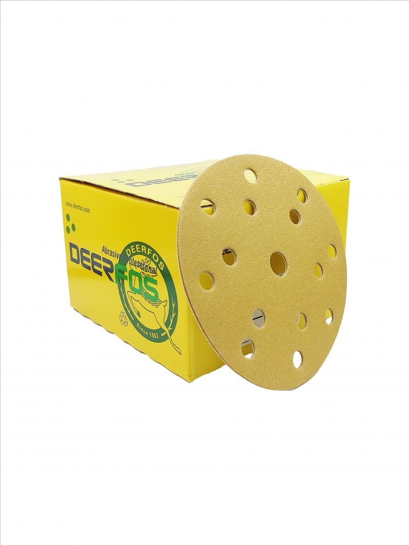 deerfos-disc-paper-velcro-150-mm-15-holes-p60-13940-1-1656070369 DEERFOS Disc paper velcro 150 mm 15 holes - P60 - imagine 1