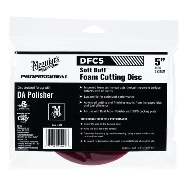 Burete polis abraziv - DA Foam Cutting Disc 5" Meguiar's DFC5