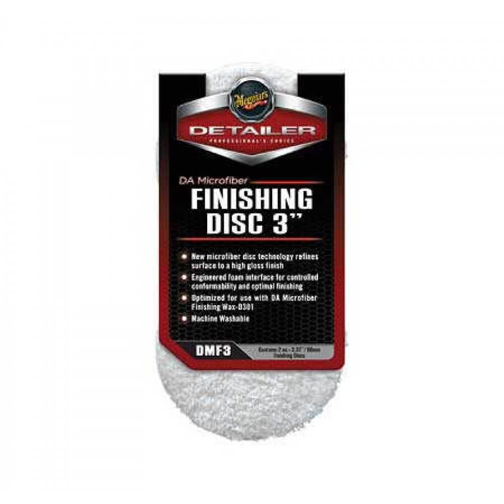 dmf3 2x Pod polish microfibra - DA Microfiber Finishing pad 3" Meguiar's DMF3 - imagine 1