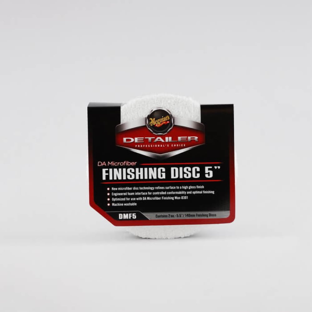 dmf5 2x Pad polish microfibra - DA Microfiber Finishing Pad 5" Meguiar's DMF5 - imagine 1