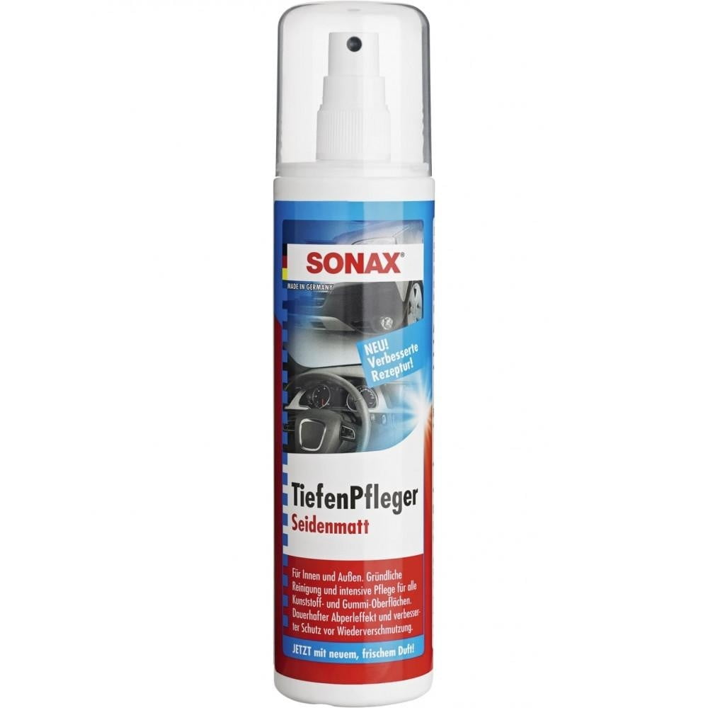 dressing_mat_pentru_plastic_si_cauciuc_sonax_trim_protectant_matt_300ml_383041_carhub Dressing mat pentru plastic si cauciuc Sonax Trim Protectant Matt 300ml, 383041 - imagine 1