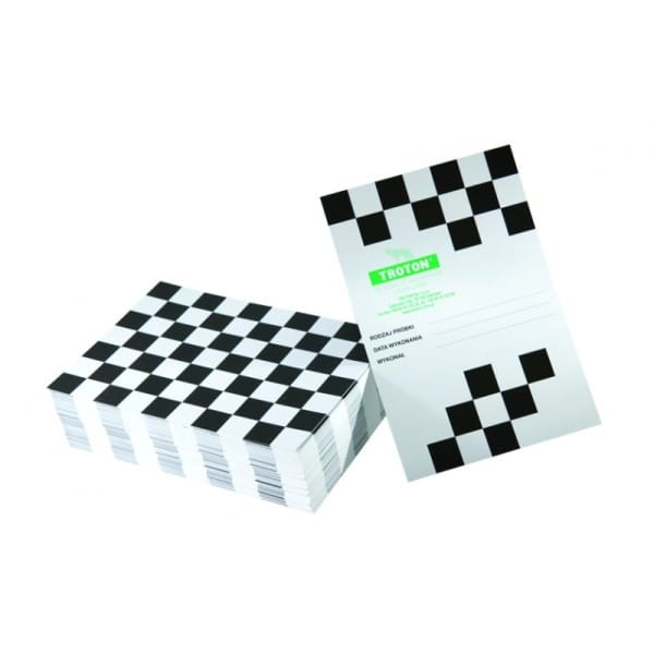 Intertroton cartele test hartie