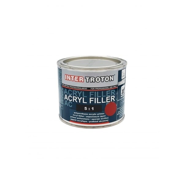 Intertroton filler acrilic HS 5:1 rosu 0,5 L