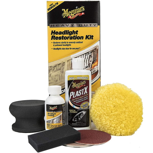Kit polish restaurare faruri Meguiar's Heavy Duty Headlight Restoration Kit, G2980