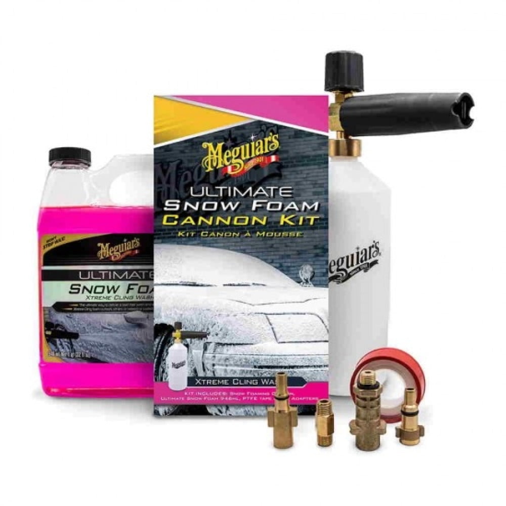 kit_prespalare_auto_ultimate_snow_foam_cannon_kit_g194000_carhub Kit prespalare auto Meguiar's Ultimate Snow Foam Cannon Kit G194000 - imagine 1