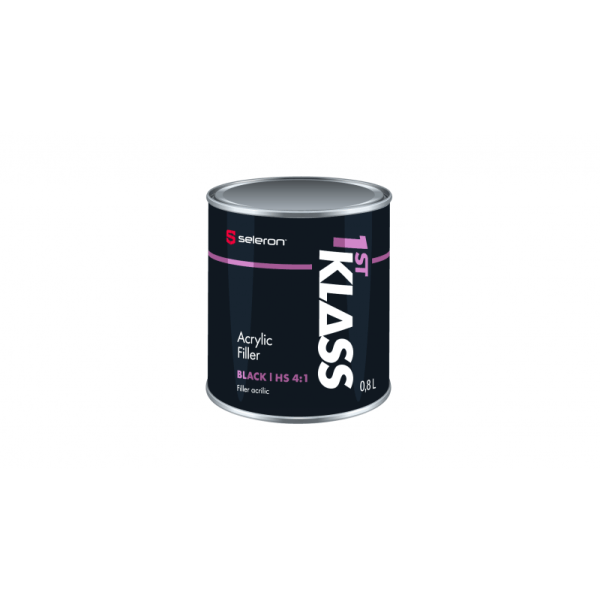 ¹ˢᵗ KLASS Filler acrilic HS 4:1 negru 0,8 L