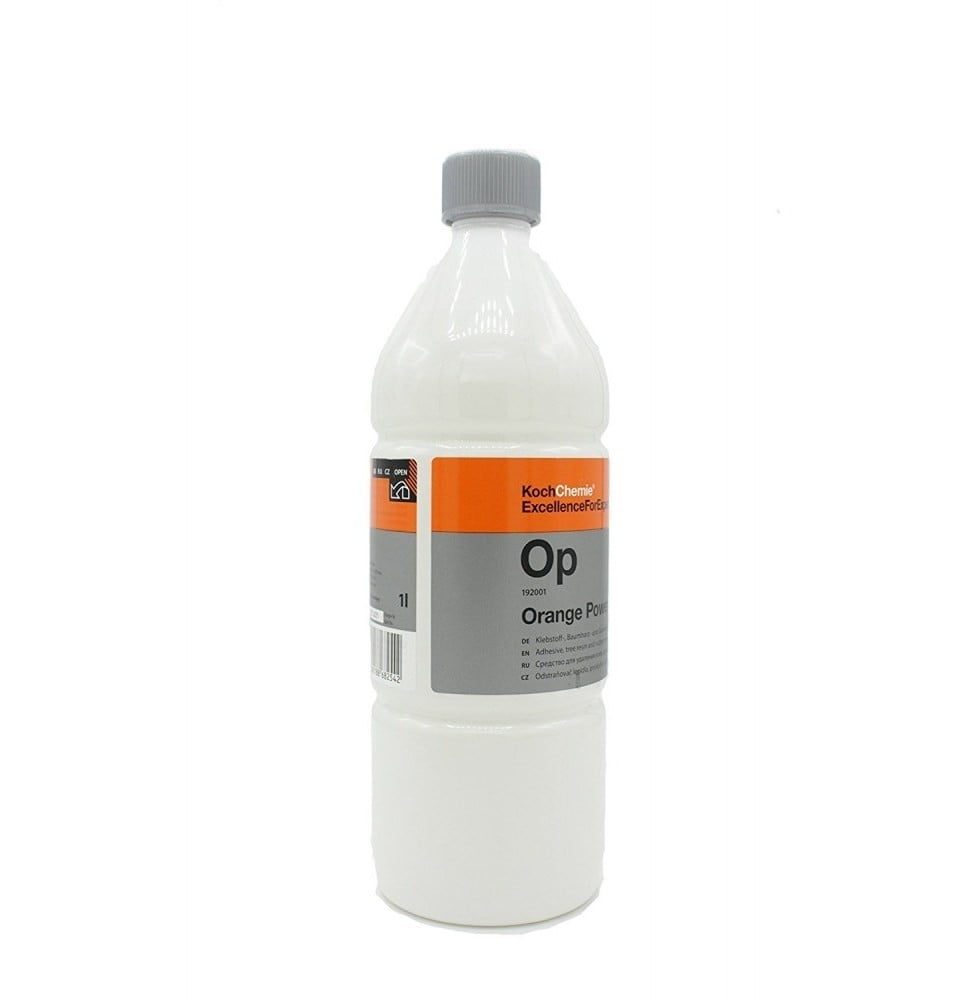 koch-chemie-orange-power-1l Solutie indepartat adeziv, bitum, cauciuc, rasina 1L - Orange Power Koch Chemie 192001 - imagine 1