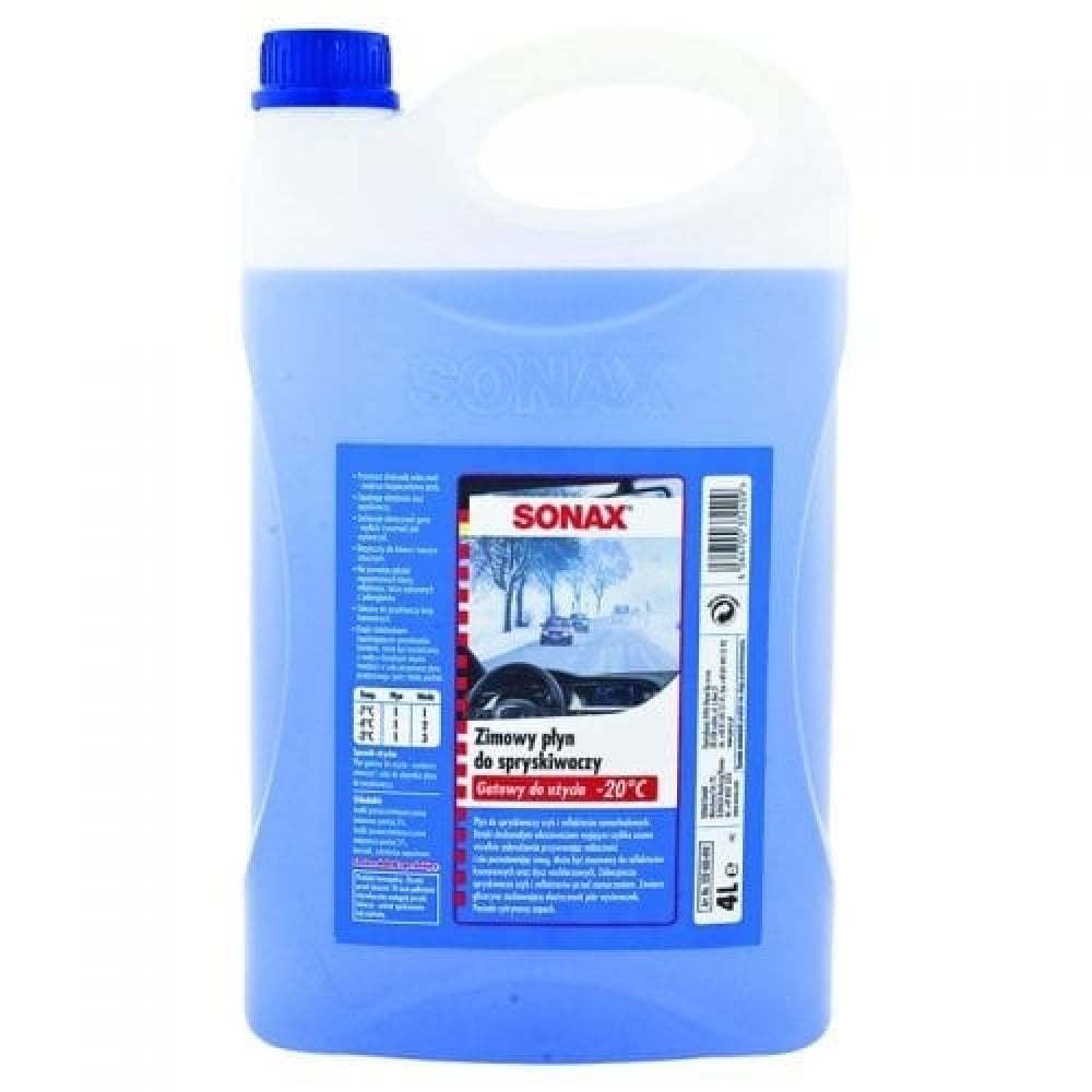 lichid_parbriz_iarna_anti-inghet_sonax_clear_view_4l_carhub Lichid parbriz iarna anti-inghet Sonax Clear View, 4L - imagine 1