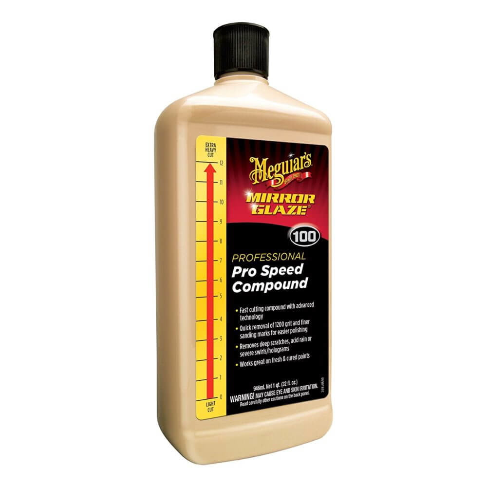 m10032 Pasta polish abraziv - Mirror Glaze Pro Speed Compound Meguiar's M10032 - imagine 1