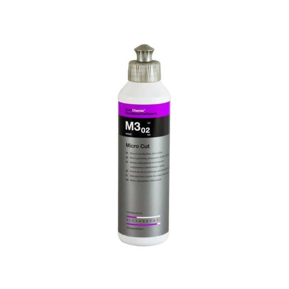 m3.02_1 Pasta polish finish cu protectie carnauba Koch Chemie M3.02 250ml - imagine 1