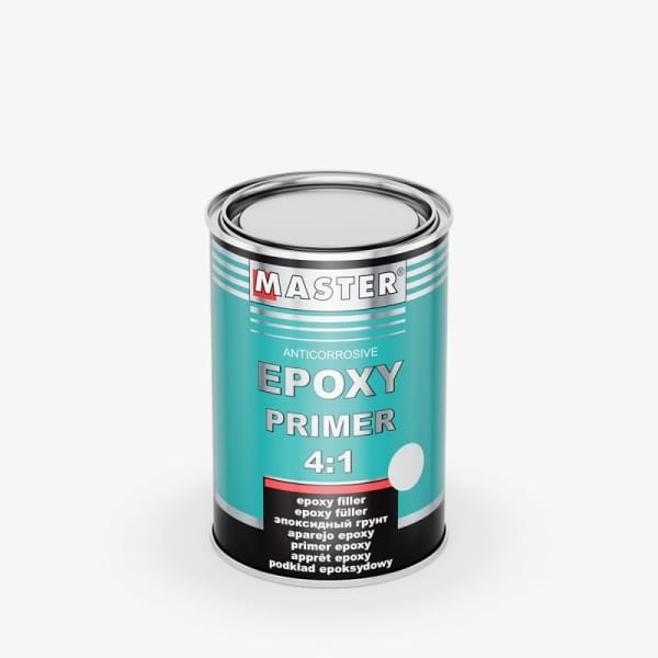 Master anticoroziv epoxy primer cu intaritor 4:1 alb 1 L