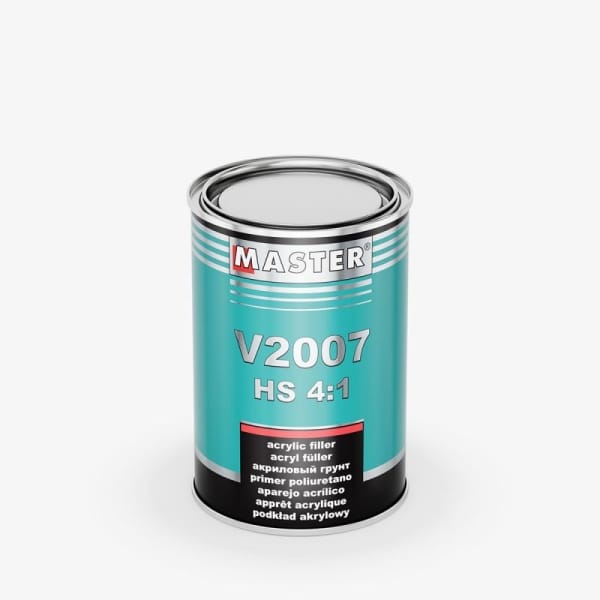 Master filler acrilic HS cu intaritor V 2007 4:1 negru 1 L