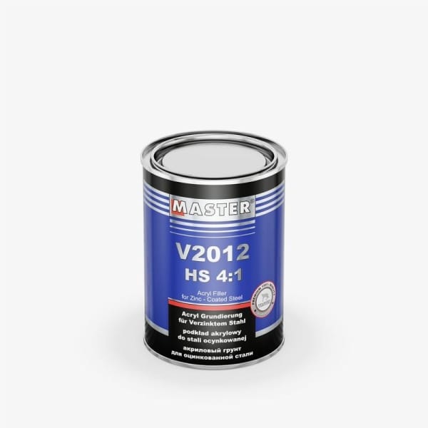 Master filler acrilic HS cu intaritor V 2012 4:1 gri 1 L