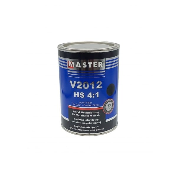 Master filler acrilic HS cu intaritor V 2012 4:1 negru 1 L