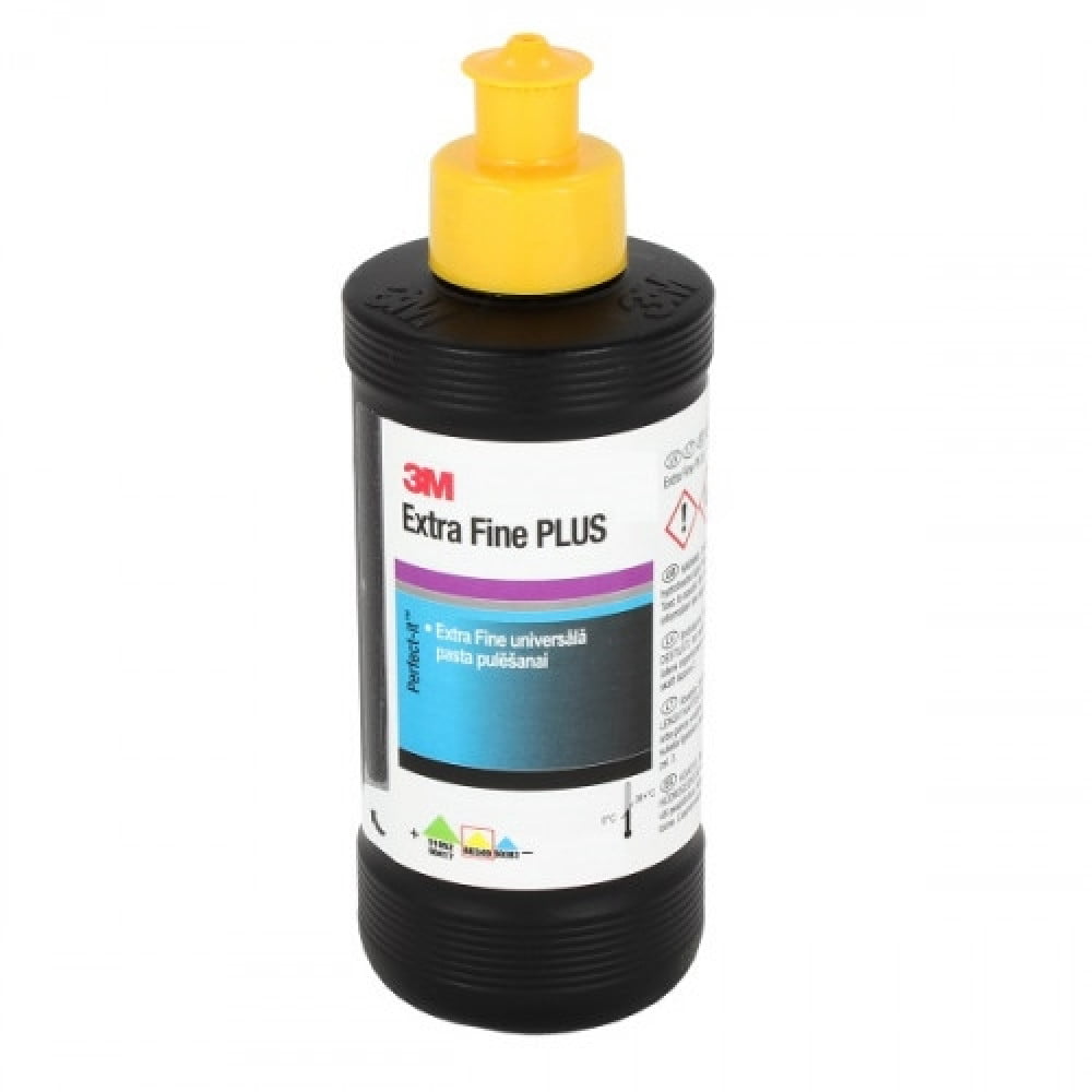pasta_polish_finish_cu_dop_galben_3m_extra-fine_plus_500ml_803490.5_carhub Pasta polish finish dop galben 3M Extra Fine Plus 500ml - imagine 1
