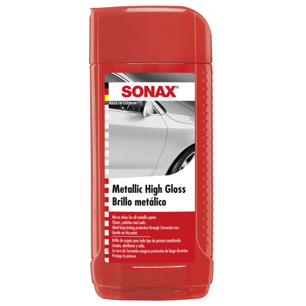 Pasta polish pentru vopsea metalizata Sonax Metallic High Gloss Polish 500ml, 317200