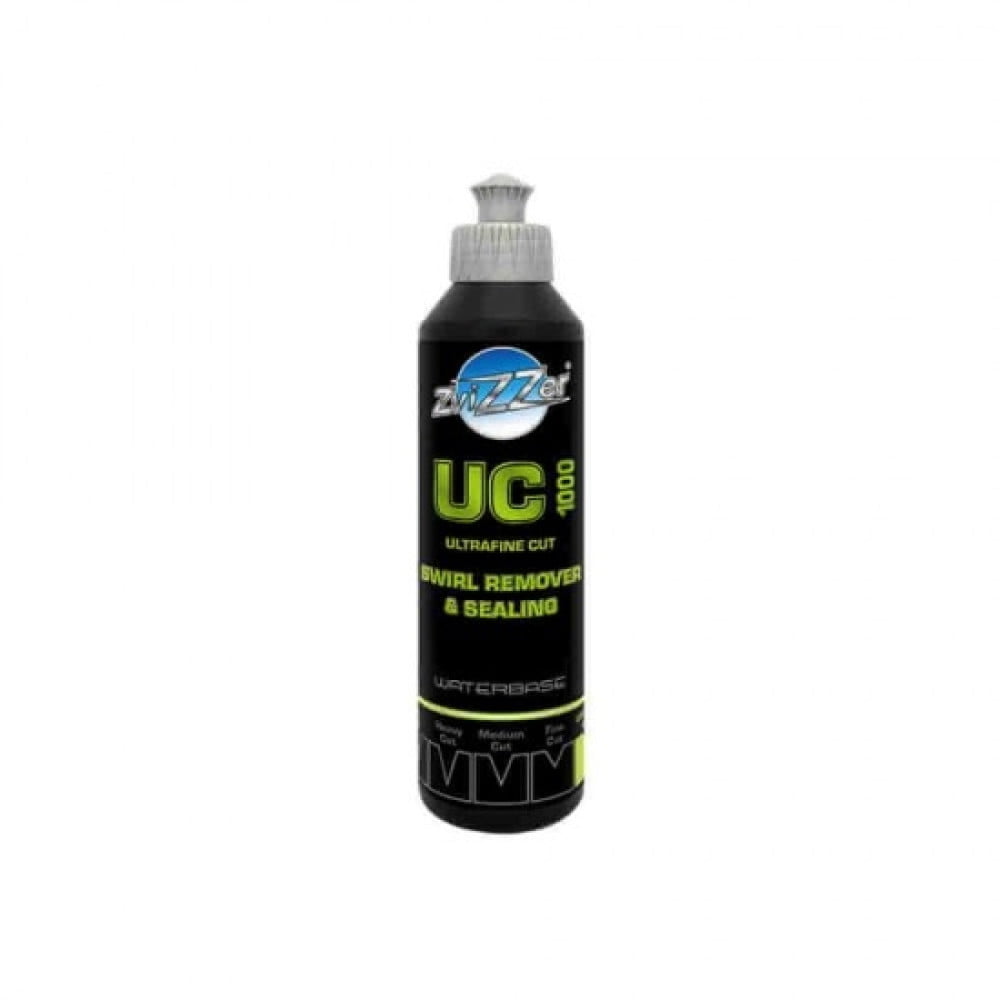 pasta_polish_ultrafina_cu_emulsie_ceramica_uc1000_ultrafine_cut_swirl_remover_and_sealing_zvizzer_250ml_carhub Pasta polish ultrafina cu emulsie ceramica UC1000 Ultrafine Cut Swirl Remover and Sealing ZviZZer 250ml - imagine 1