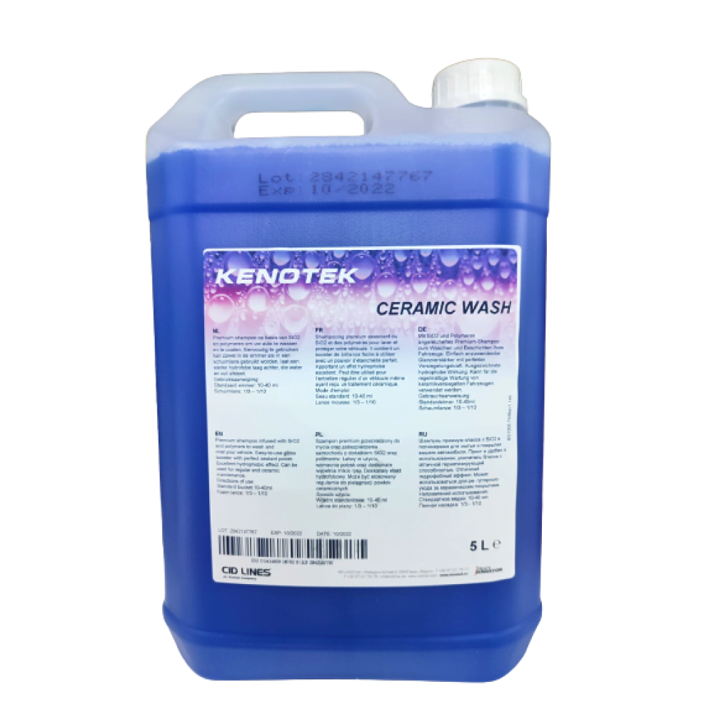 sampon_premium_cu_sio2_ceramic_wash_kenotek_5l_carhub Sampon premium cu SiO2 Ceramic Wash Kenotek, 5L - imagine 1