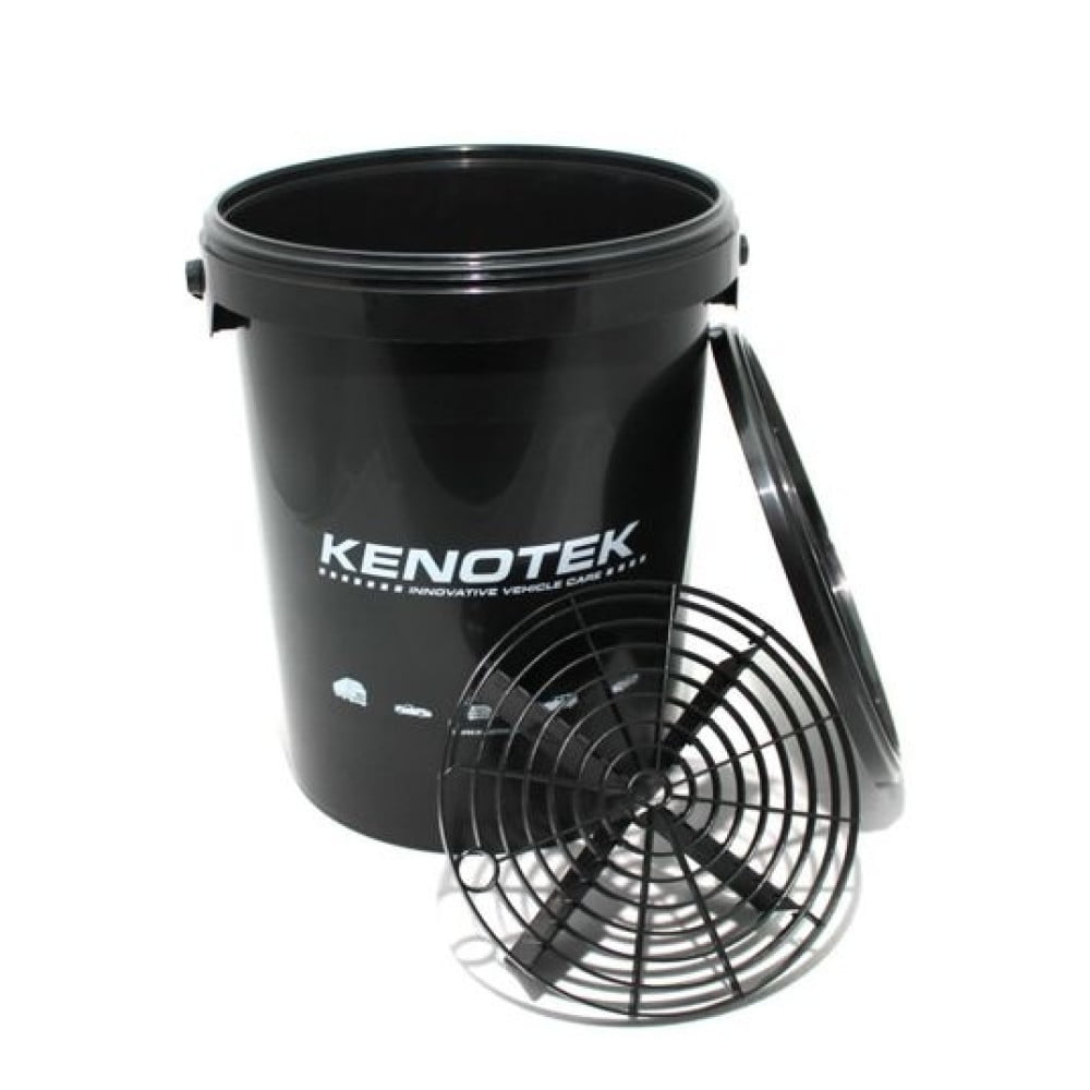 set_galeata_spalare_auto_cu_sita_si_capac_kenotek_20l_carhub Set galeata spalare auto cu sita si capac Kenotek 20L - imagine 1